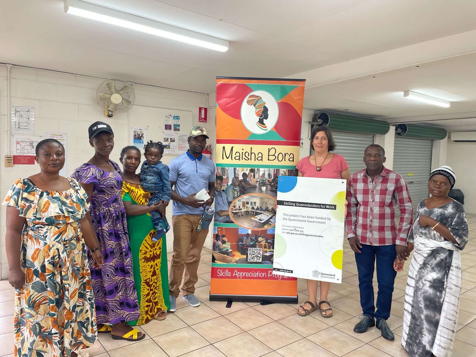 Participants in the Maisha Bora programme